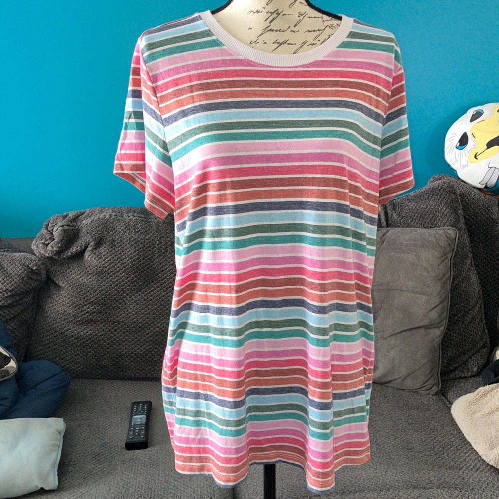 🎉4 for $20 Torrid Striped Tee, Size 1